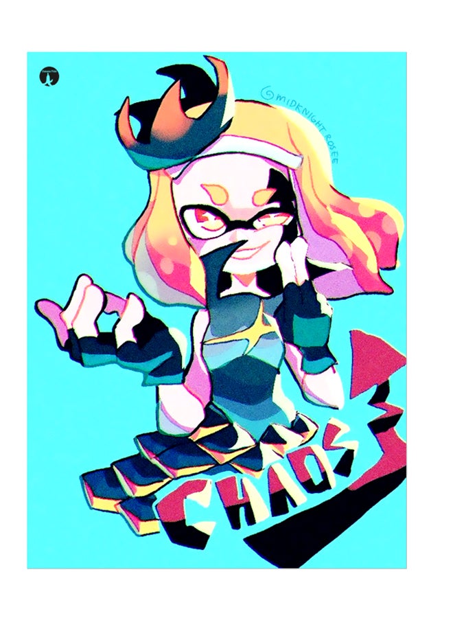 بي بي ملصق جداري مطبوع متعدد الألوان 20سم