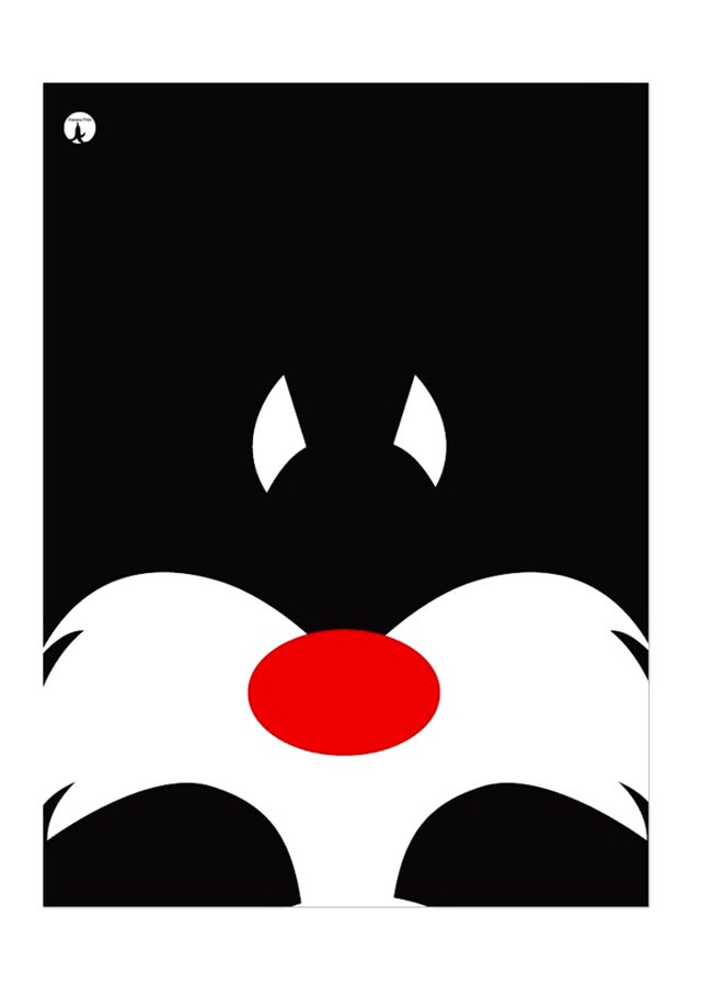 بي بي ملصق جداري مطبوع متعدد الألوان 20سم