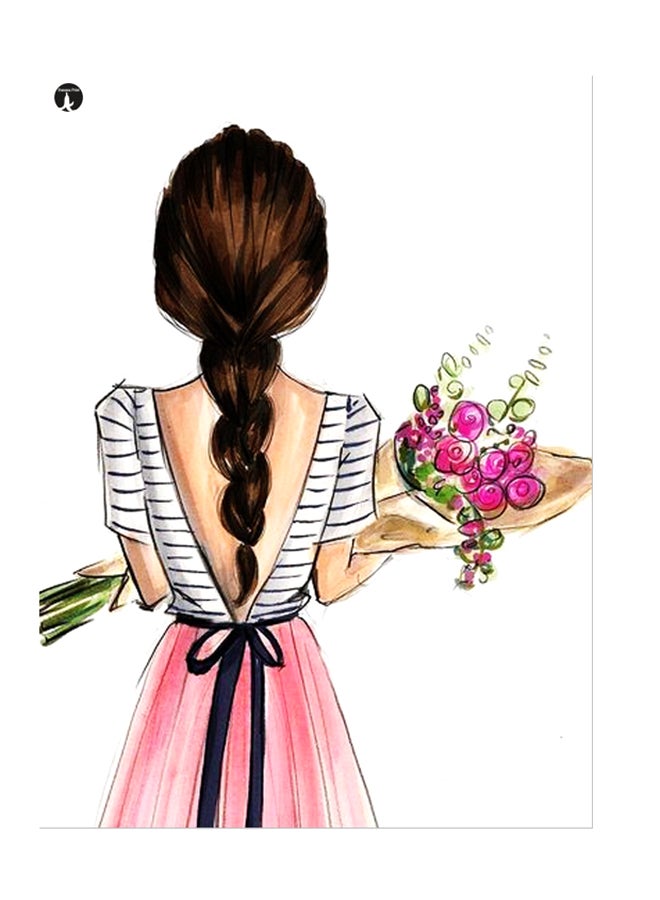 ملصق جداري مطبوع متعدد الألوان 20سم