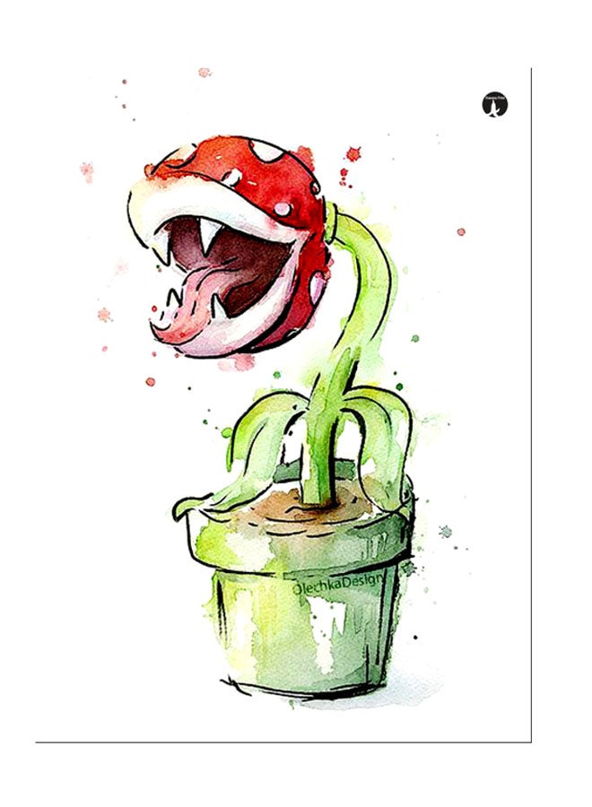 بي بي ملصق جداري مطبوع متعدد الألوان 20سم