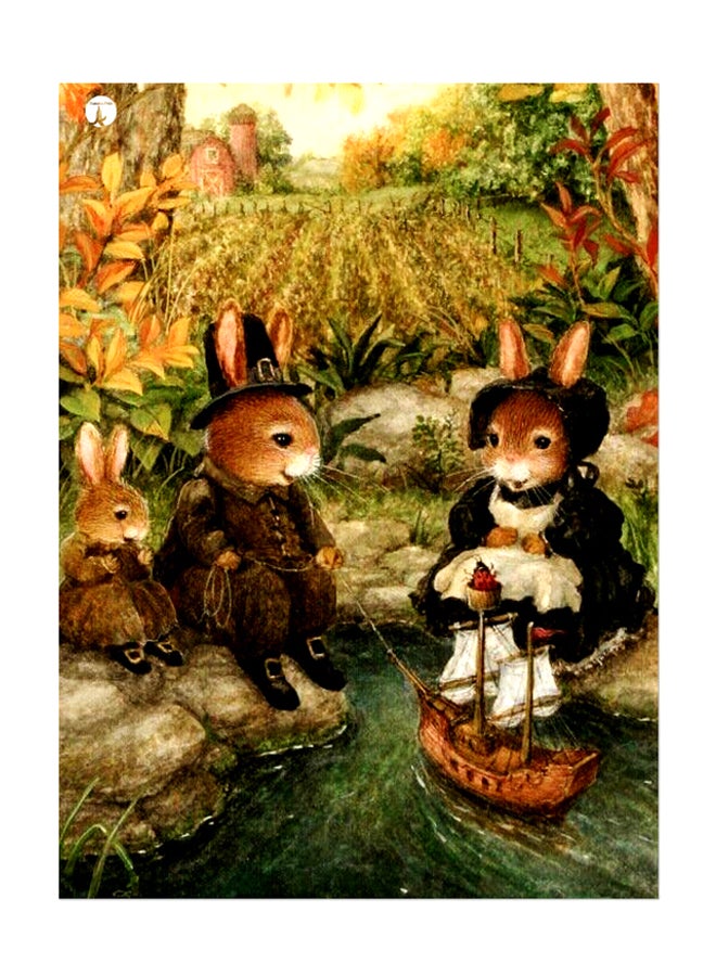 Printed Wall Sticker Multicolour 20cm