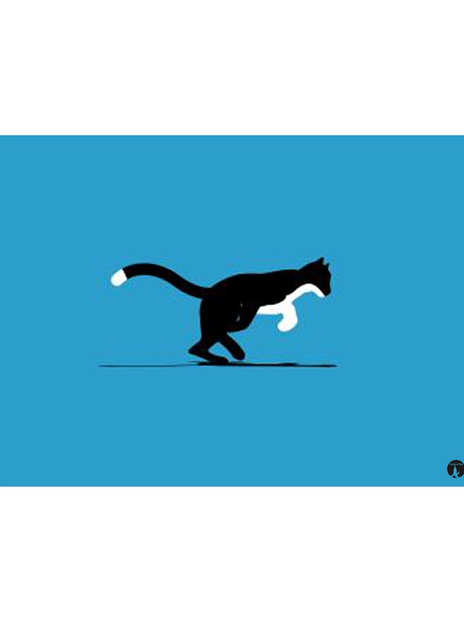 Printed Wall Sticker Multicolour 20cm