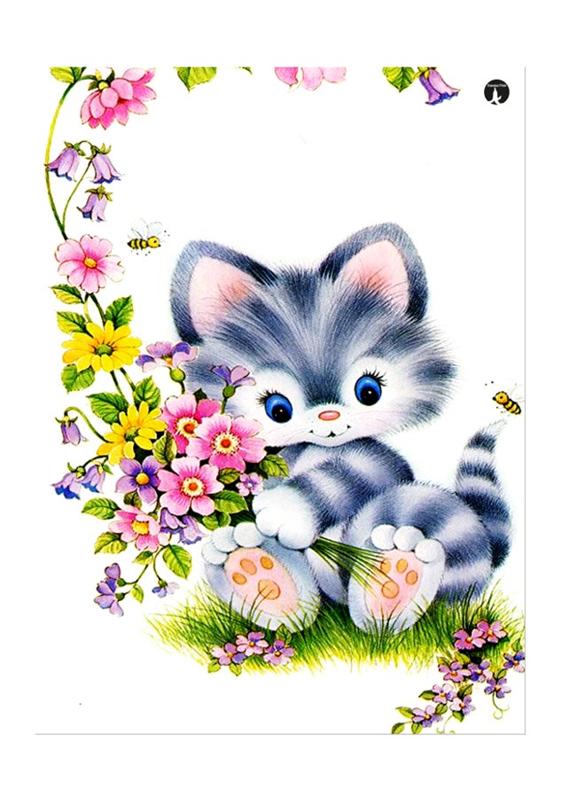 Printed Wall Sticker Multicolour 20cm