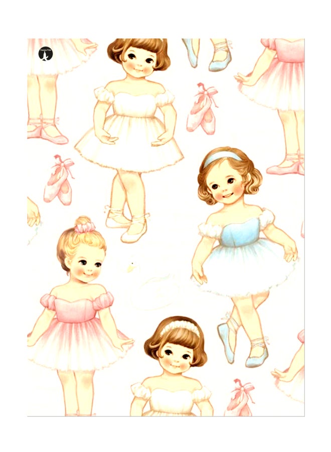 بي بي ملصق جداري مطبوع متعدد الألوان 20سم