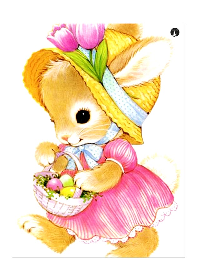 Printed Wall Sticker Multicolour 20cm