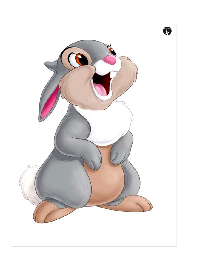 بي بي ملصق جداري مطبوع متعدد الألوان 20سم