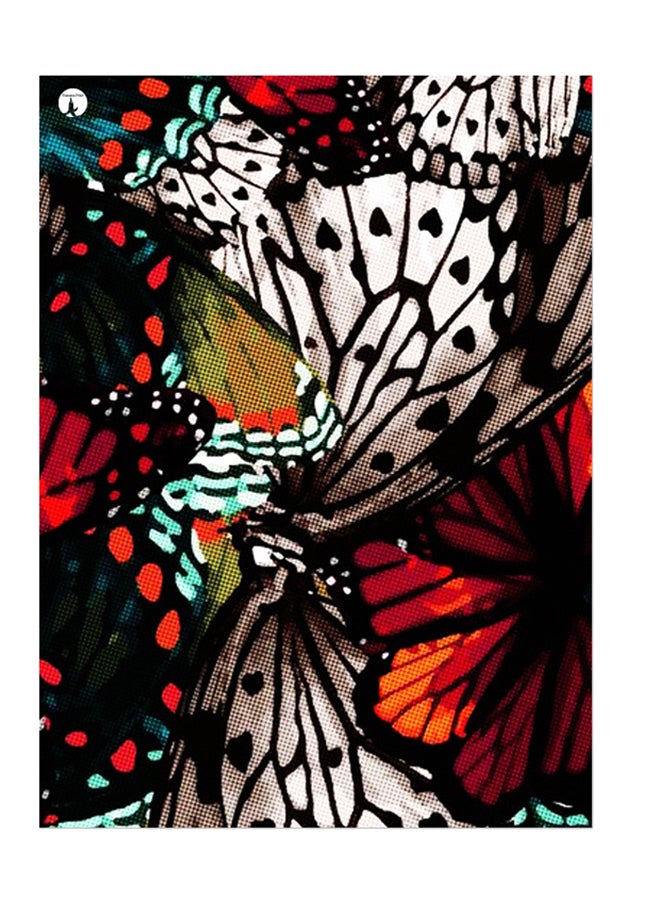 بي بي ملصق جداري مطبوع متعدد الألوان 20سم