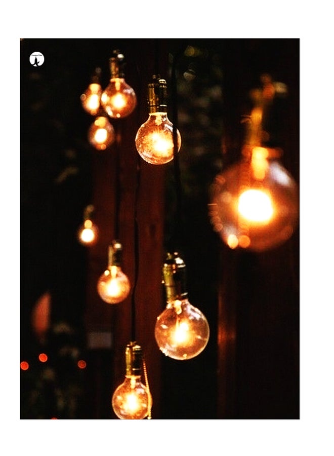 بي بي ملصق جداري مطبوع متعدد الألوان 20سم