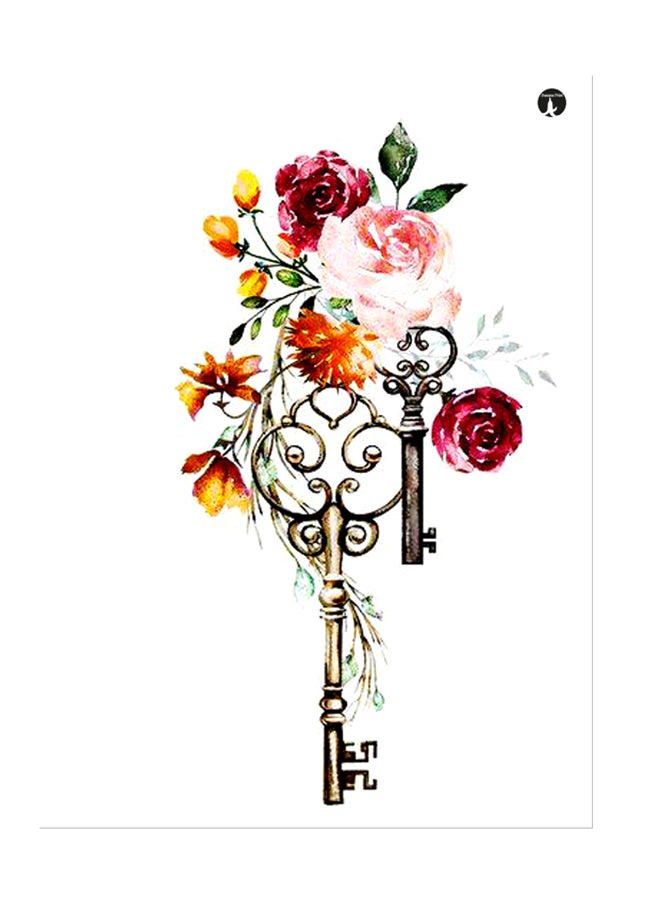 بي بي ملصق جداري مطبوع متعدد الألوان 20سم