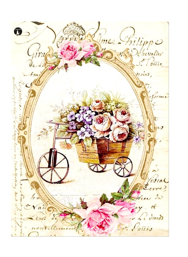 بي بي ملصق جداري مطبوع متعدد الألوان 20سم