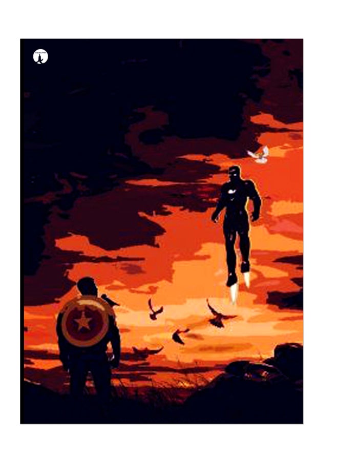 BP Printed Wall Sticker Multicolour 20cm