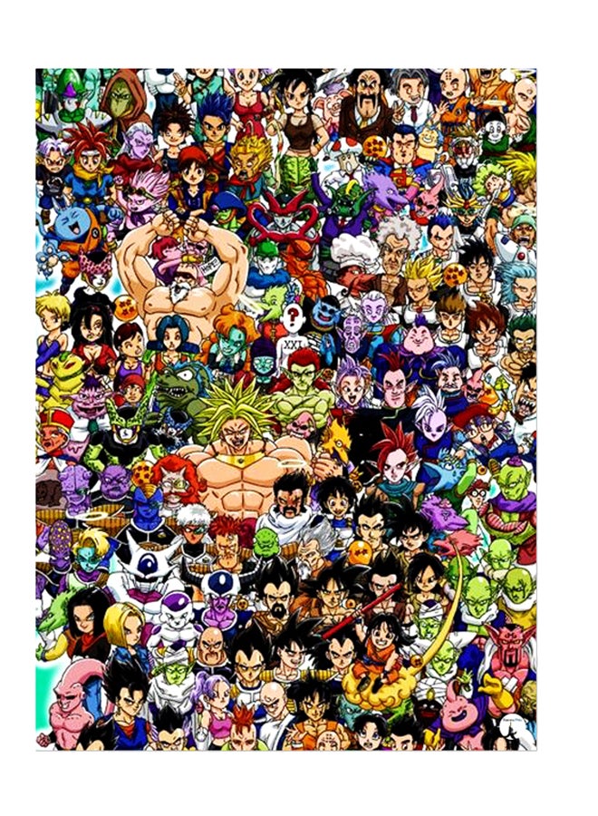 ملصق جداري مطبوع متعدد الألوان 20سم