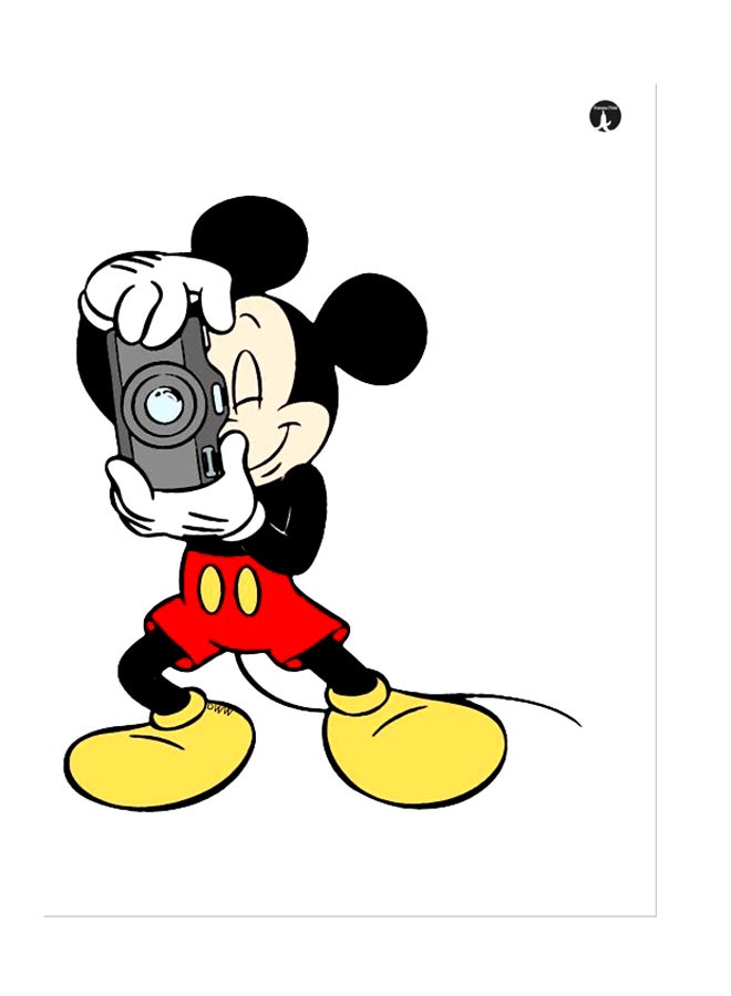 Printed Wall Sticker Multicolour 20cm