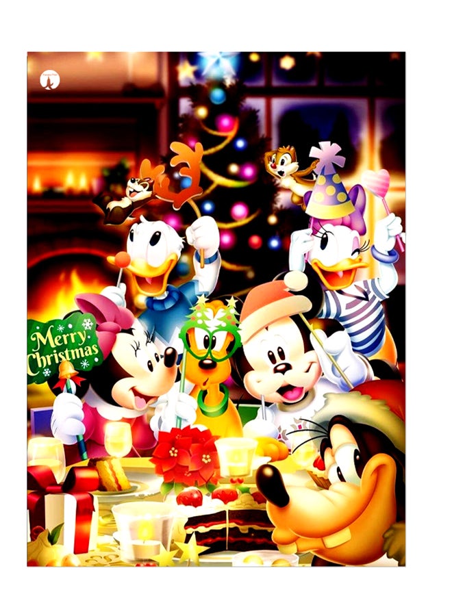 بي بي ملصق جداري مطبوع متعدد الألوان 20سم