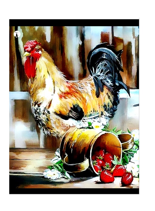 بي بي ملصق جداري مطبوع متعدد الألوان 20سم