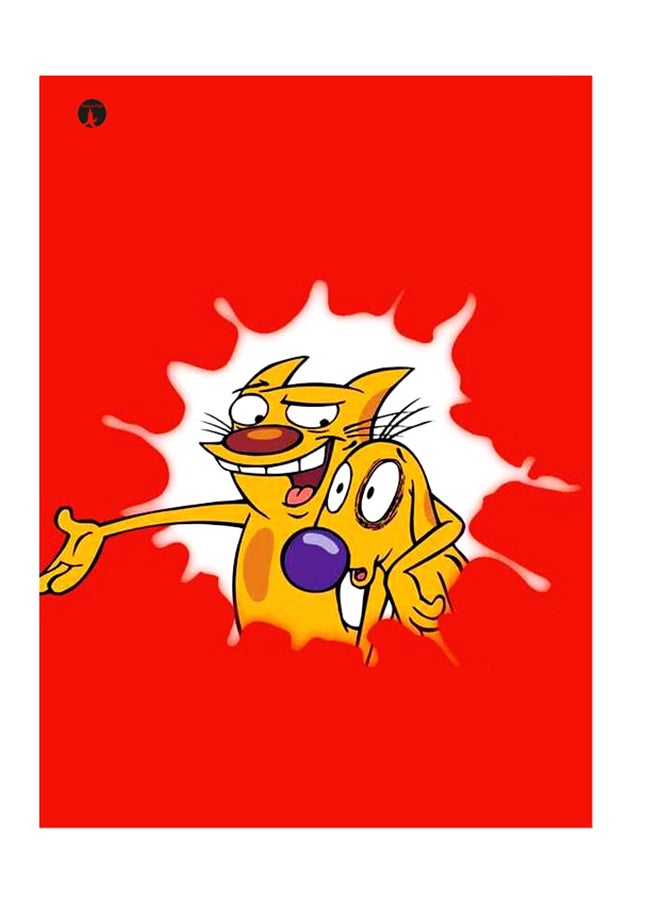 Printed Wall Sticker Multicolour 20cm