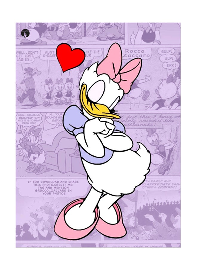 ملصق جداري مطبوع متعدد الألوان 20سم