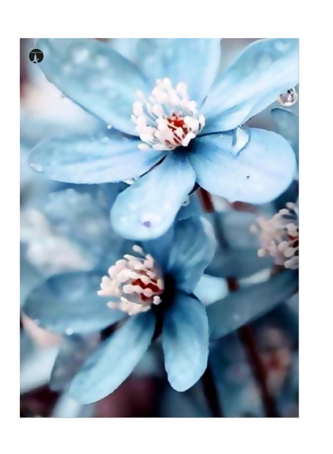 بي بي ملصق جداري مطبوع متعدد الألوان 20سم