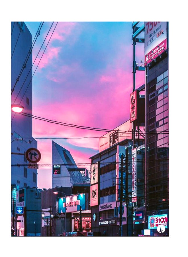 ملصق جداري مطبوع متعدد الألوان 20سم