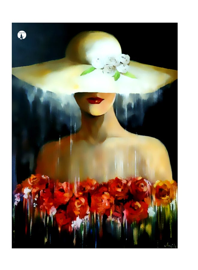 بي بي ملصق جداري مطبوع متعدد الألوان 20سم