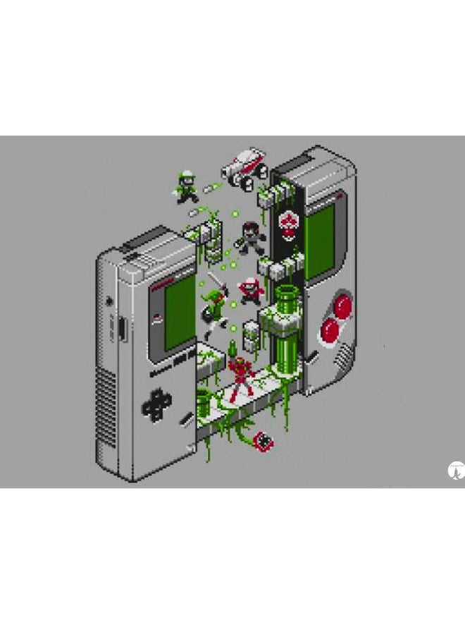 ملصق جداري مطبوع متعدد الألوان 20سم