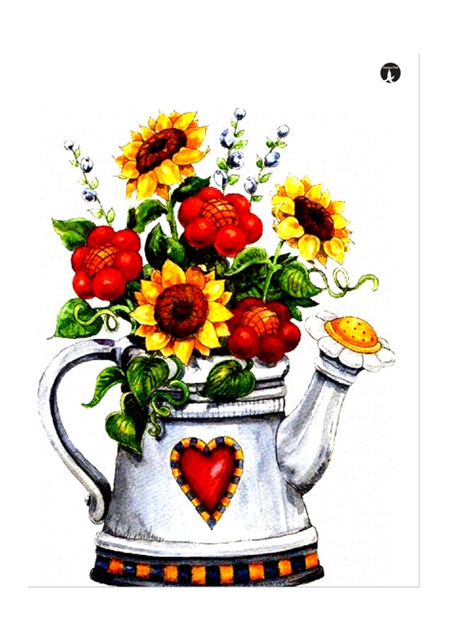 Printed Wall Sticker Multicolour 20cm