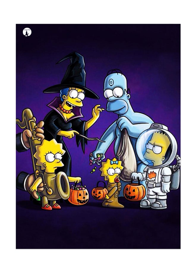 بي بي ملصق جداري مطبوع متعدد الألوان 20سم