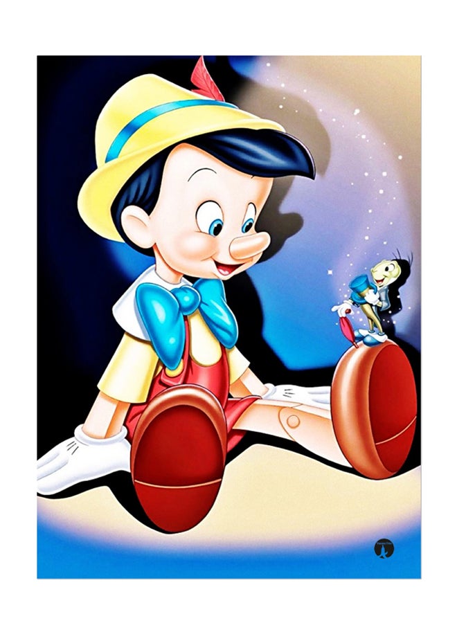 بي بي ملصق جداري مطبوع متعدد الألوان 20سم