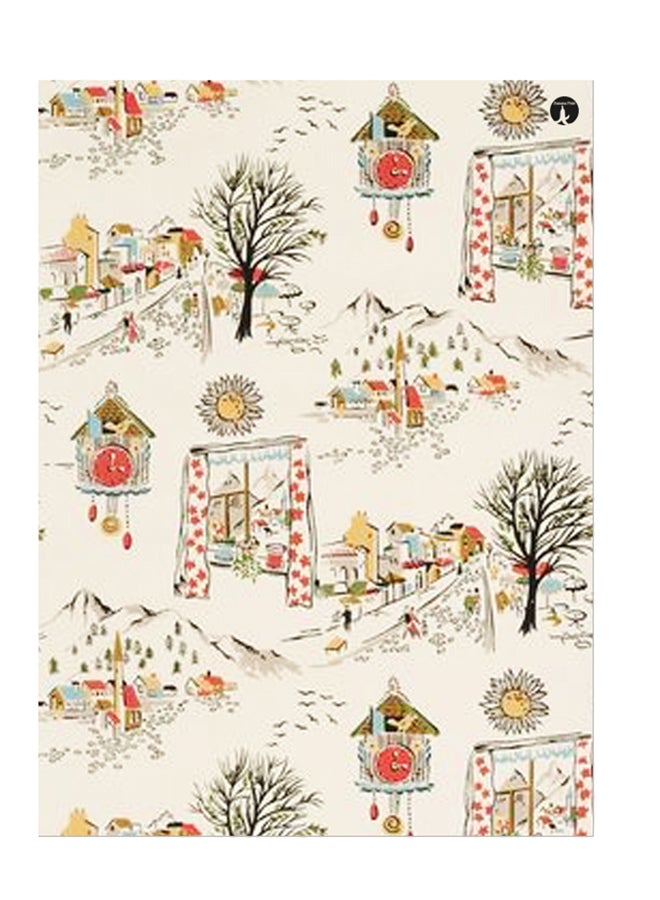 Printed Wall Sticker Multicolour