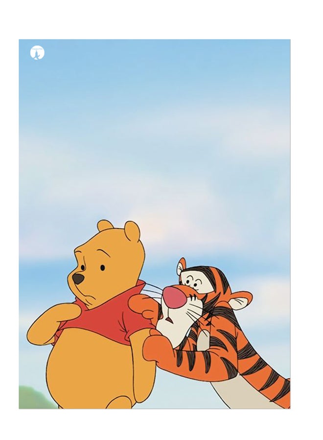 بي بي ملصق جداري مطبوع متعدد الألوان 20سم