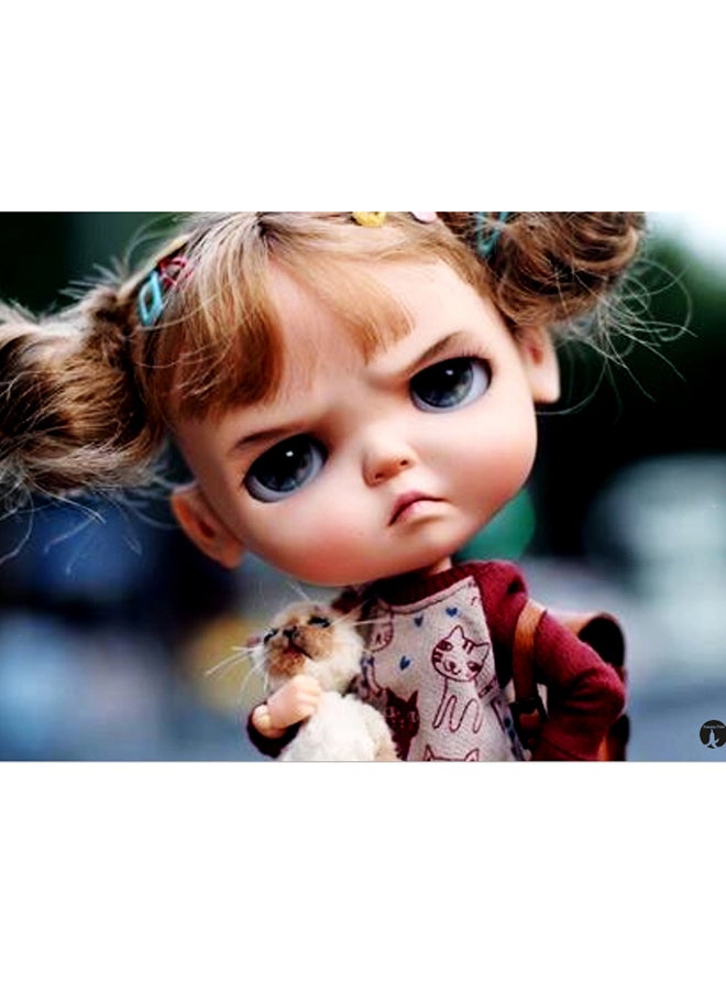 بي بي ملصق جداري مطبوع متعدد الألوان 20سم