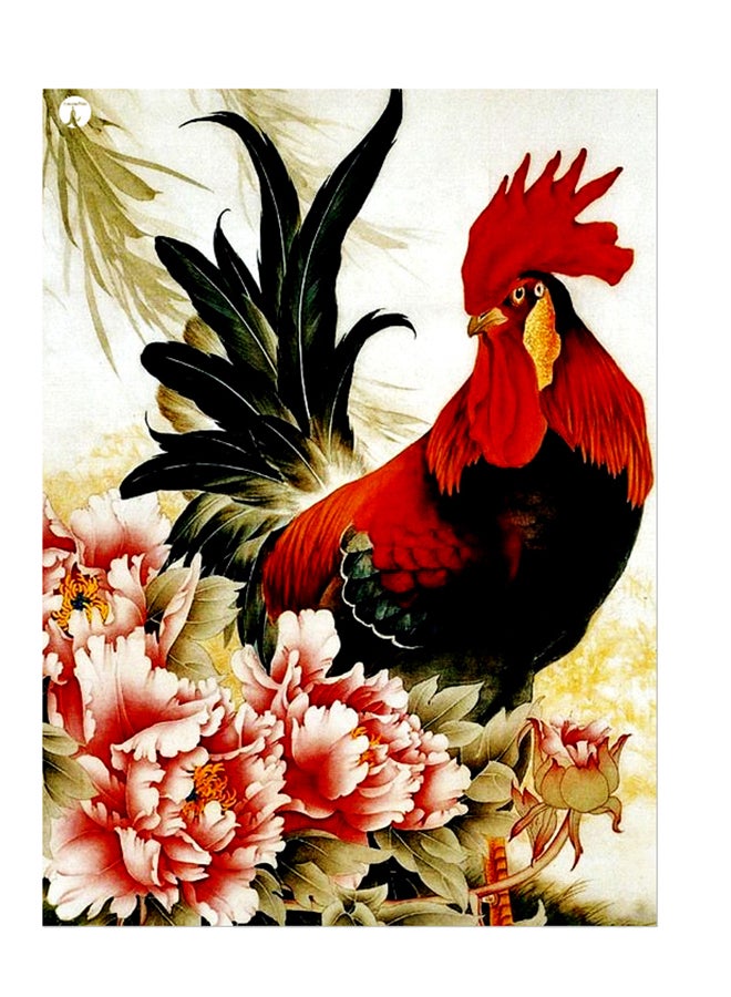 ملصق جداري مطبوع متعدد الألوان 20سم