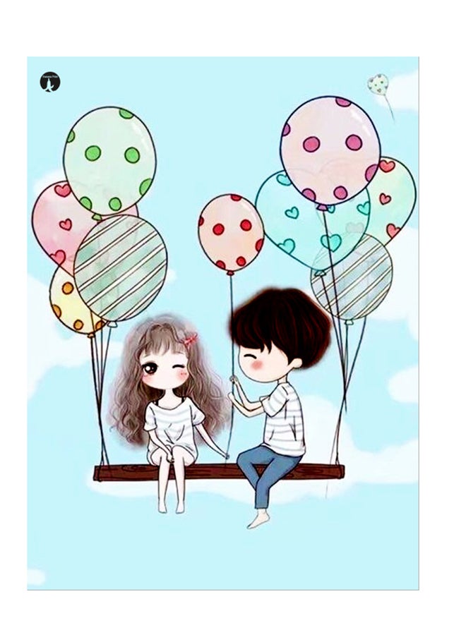 BP Printed Wall Sticker Multicolour 20cm