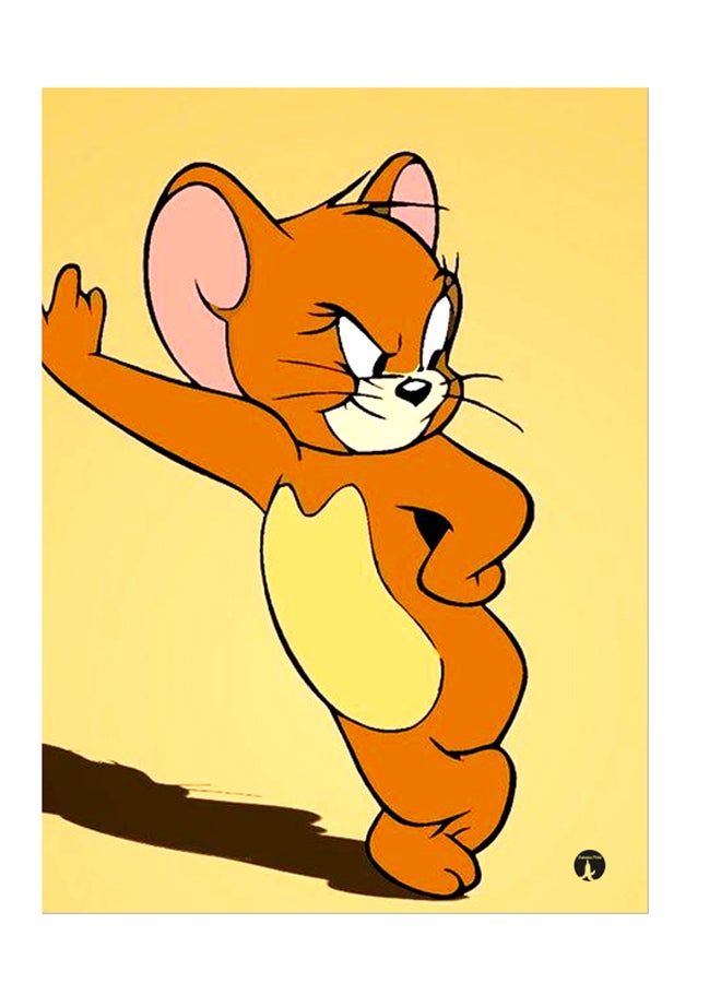 Printed Wall Sticker Multicolour 20cm