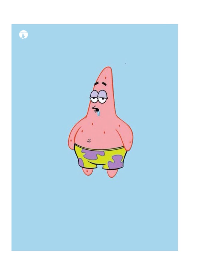 Printed Wall Sticker Multicolour 20cm