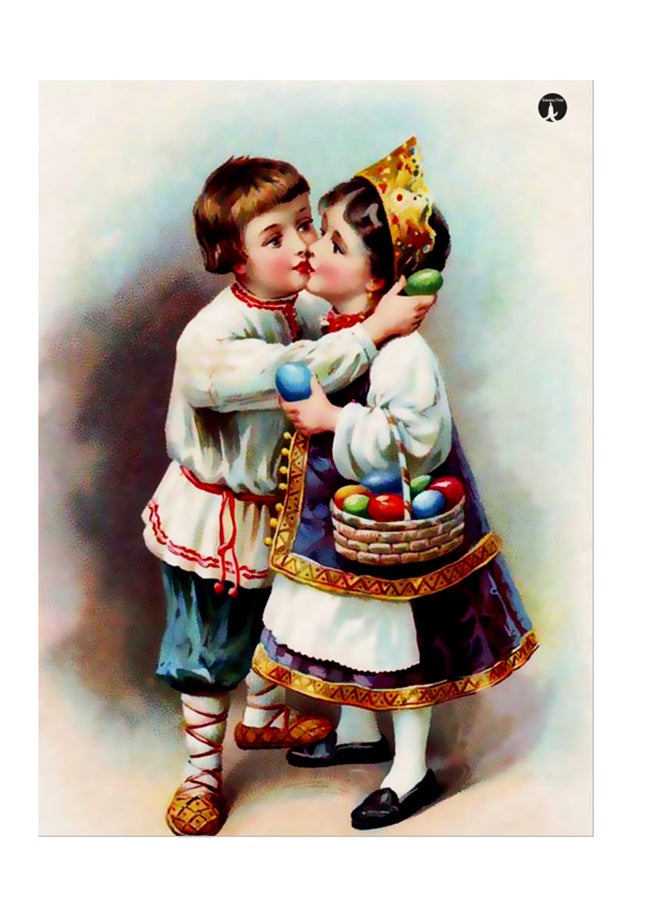 بي بي ملصق جداري مطبوع متعدد الألوان 20سم