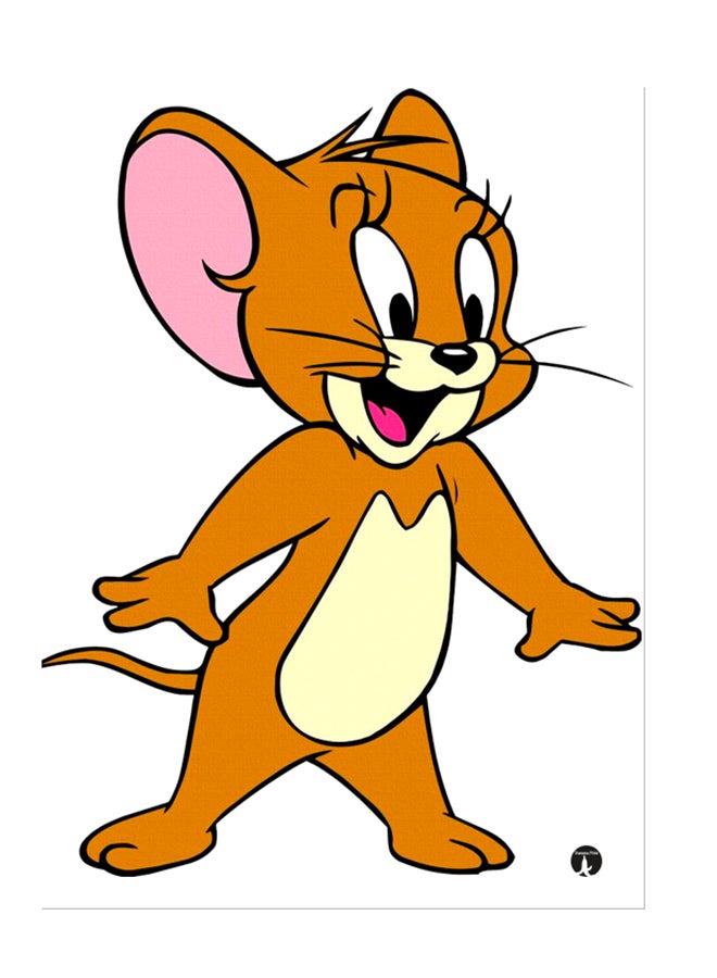 Printed Wall Sticker Multicolour 20cm