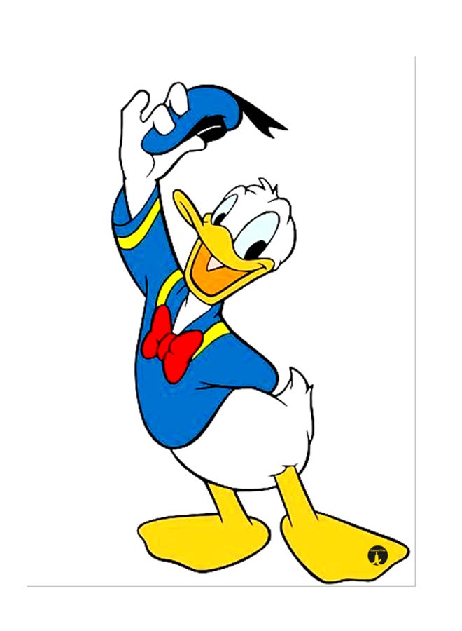 بي بي ملصق جداري مطبوع متعدد الألوان 20سم