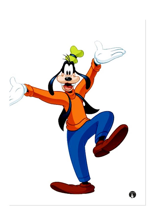 ملصق جداري مطبوع متعدد الألوان 20سم