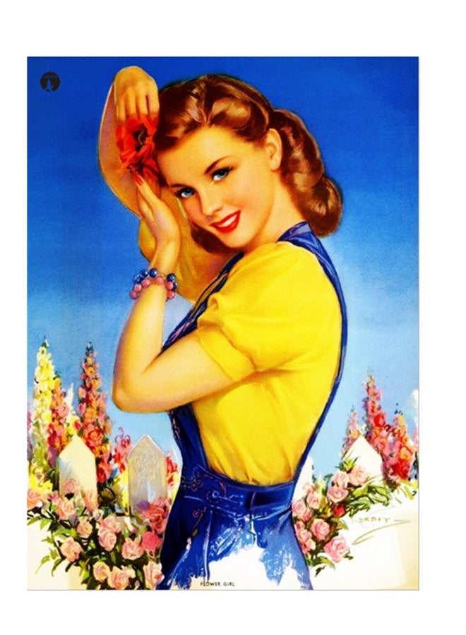 بي بي ملصق جداري مطبوع متعدد الألوان 20سم