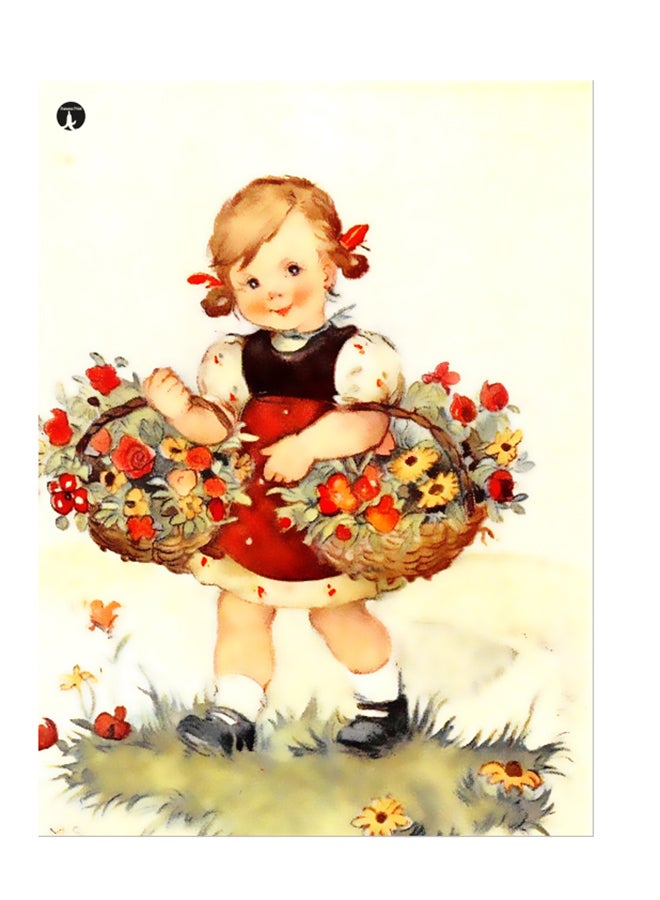 Printed Wall Sticker Multicolour 20cm