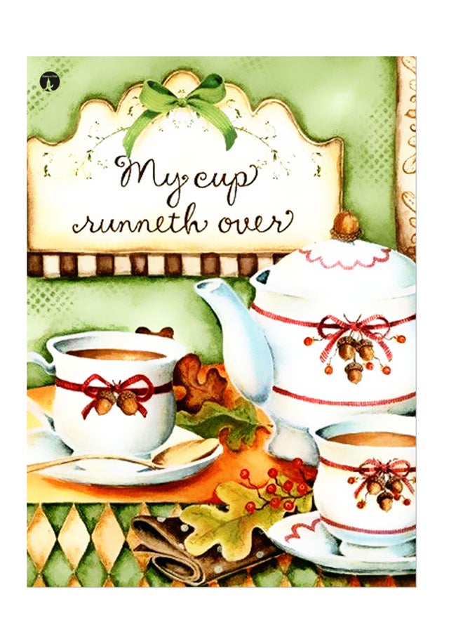 بي بي ملصق جداري مطبوع متعدد الألوان 20سم