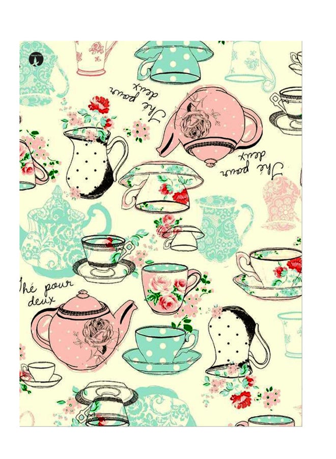 بي بي ملصق جداري مطبوع متعدد الألوان 20سم