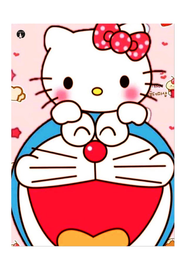 بي بي ملصق جداري مطبوع متعدد الألوان 20سم