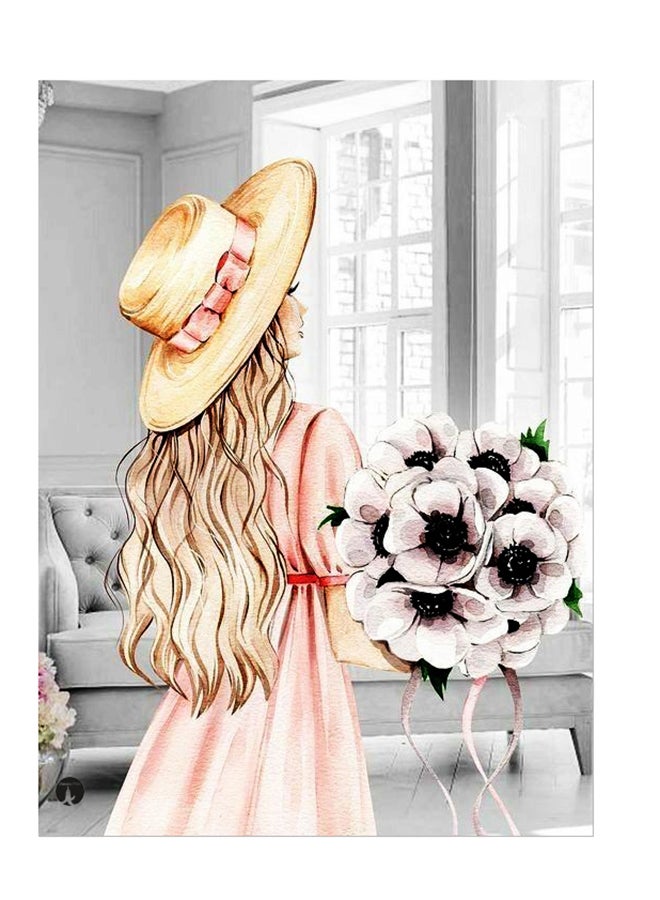 بي بي ملصق جداري مطبوع متعدد الألوان 20سم