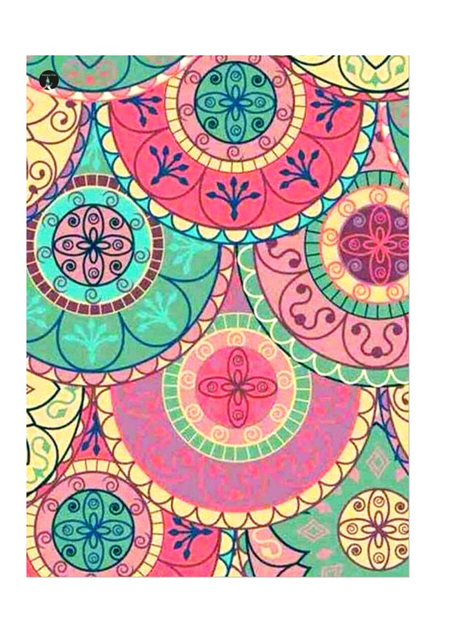 بي بي ملصق جداري مطبوع متعدد الألوان 20سم