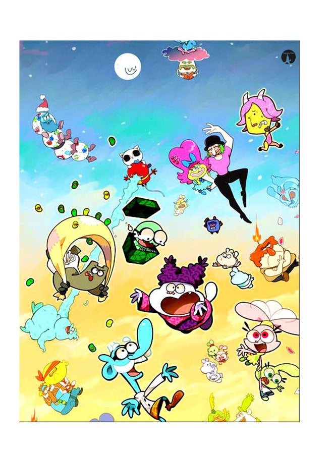 BP Printed Wall Sticker Multicolour 20cm