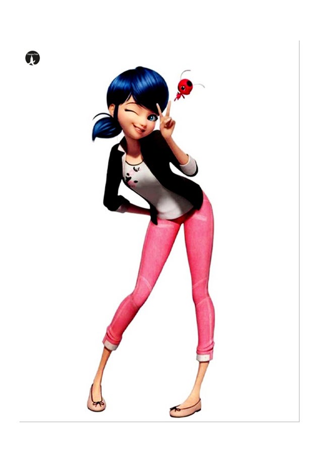 بي بي ملصق جداري مطبوع متعدد الألوان 20سم