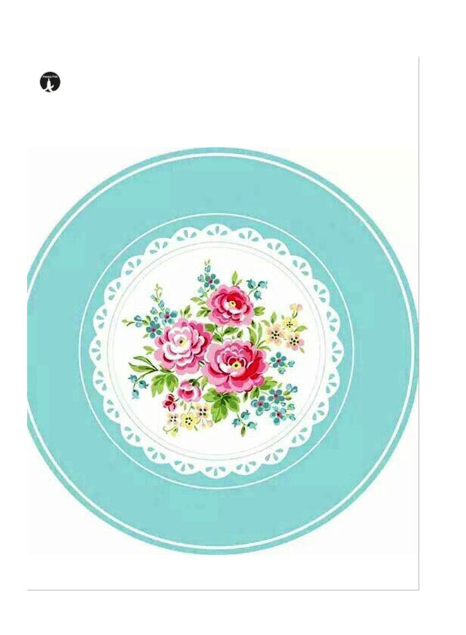 ملصق جداري مطبوع متعدد الألوان 20سم