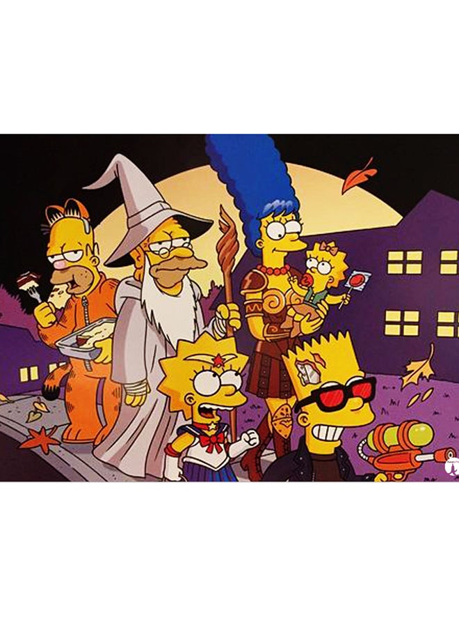 ملصق جداري مطبوع متعدد الألوان 20سم